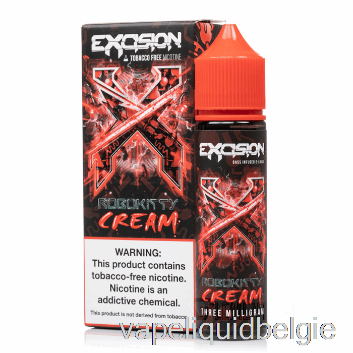 Vape Vloeibare Robokitty Crème - Excisie - Alt Zero - 60 Ml 3 Mg